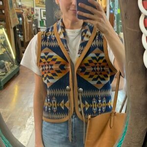 Pendleton Women’s Southwestern Wool Vest